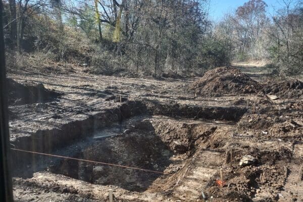 Trampoline, Excavation Project