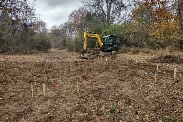 Land Clearing WM Tucker Excavating in Dickson County
